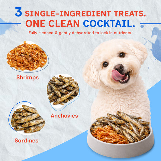 dehydrated seafood cocktail treats