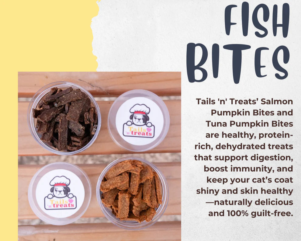 pumpkin salmon bites