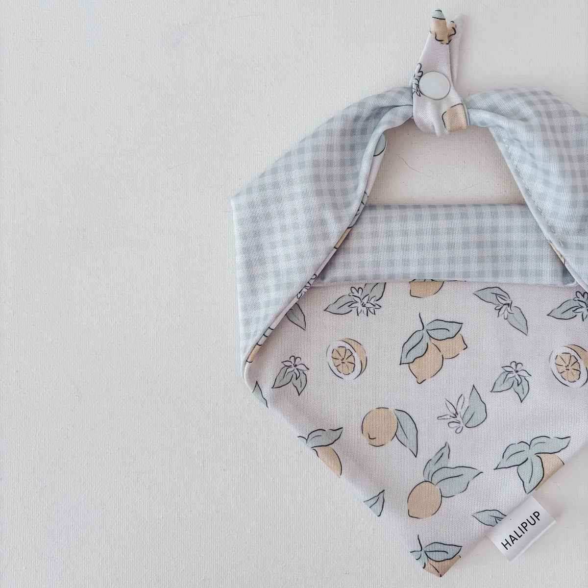 the cottage citrus dog bandana