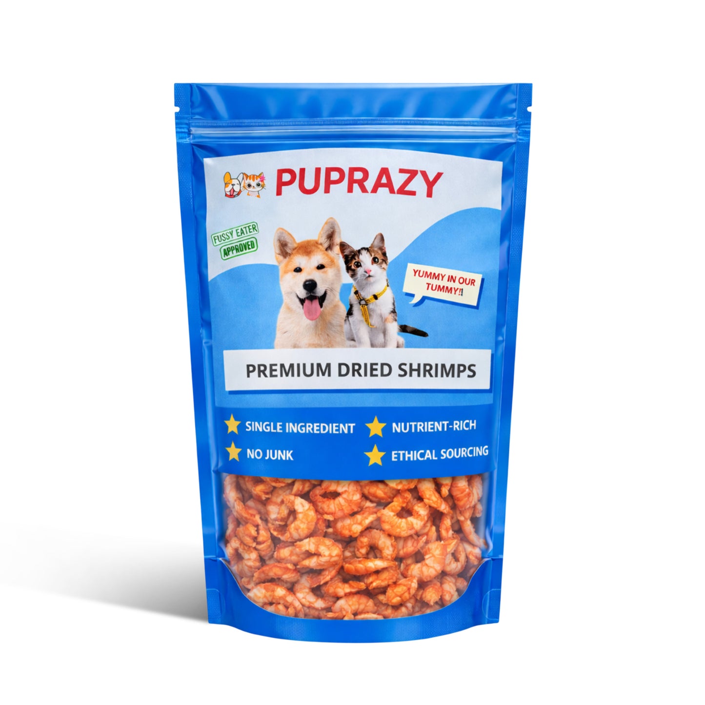 dehydrated shrimps