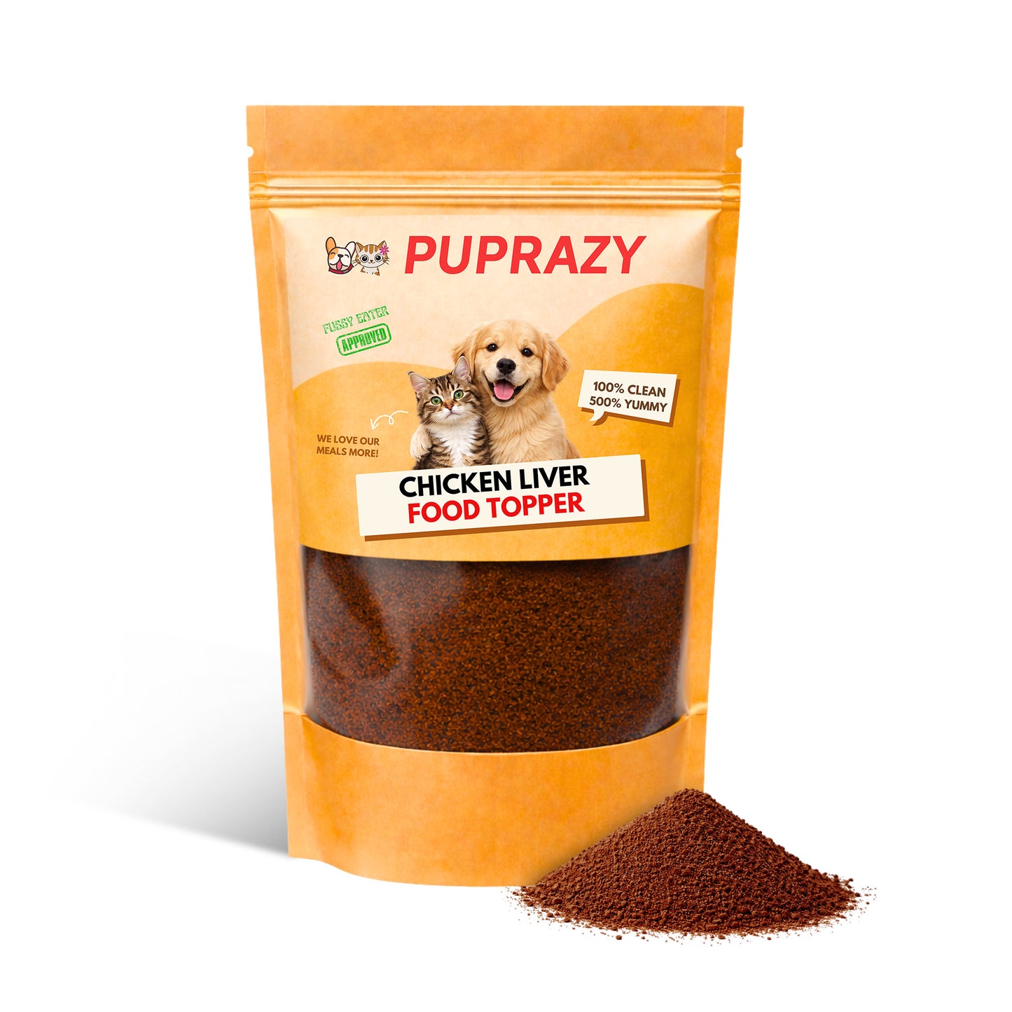 chicken liver meal topper