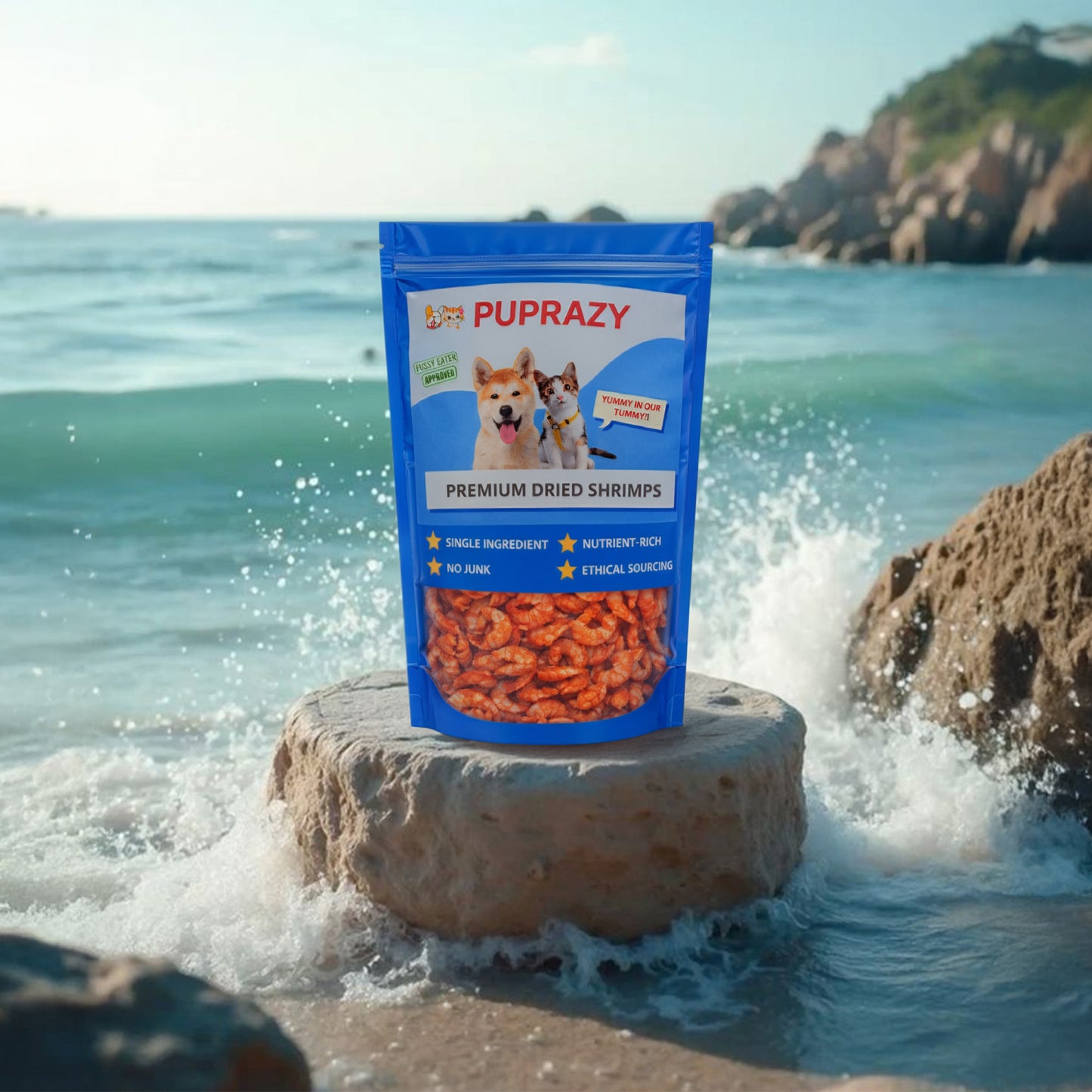 dehydrated shrimps