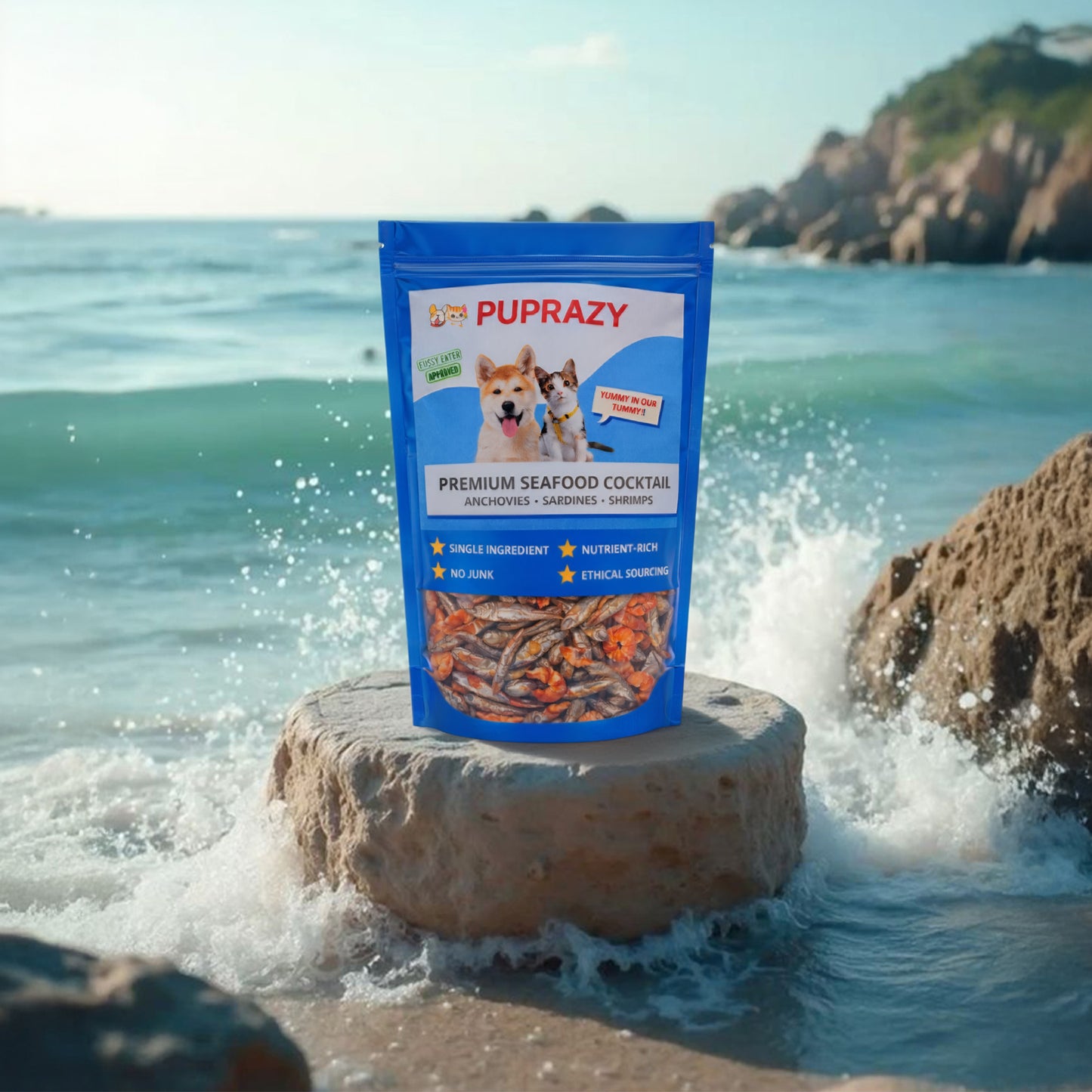 dehydrated seafood cocktail treats