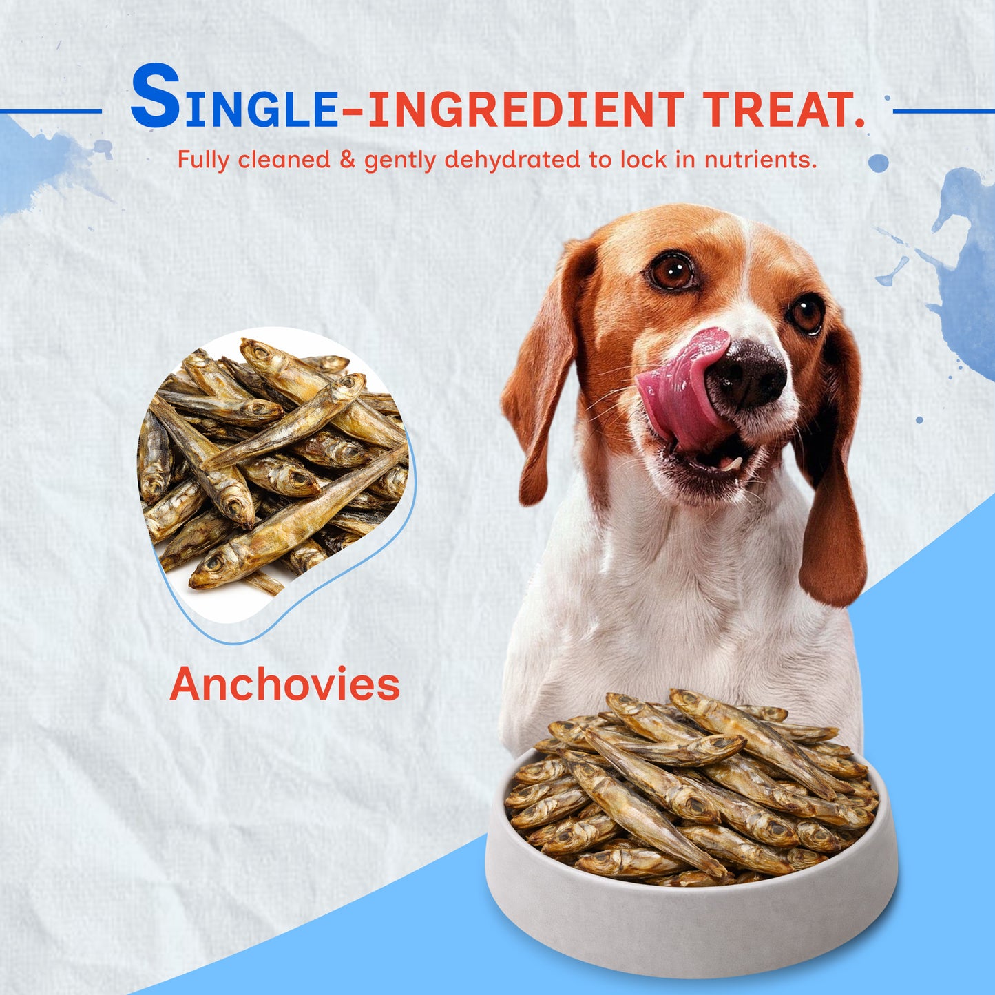 dehydrated anchovies