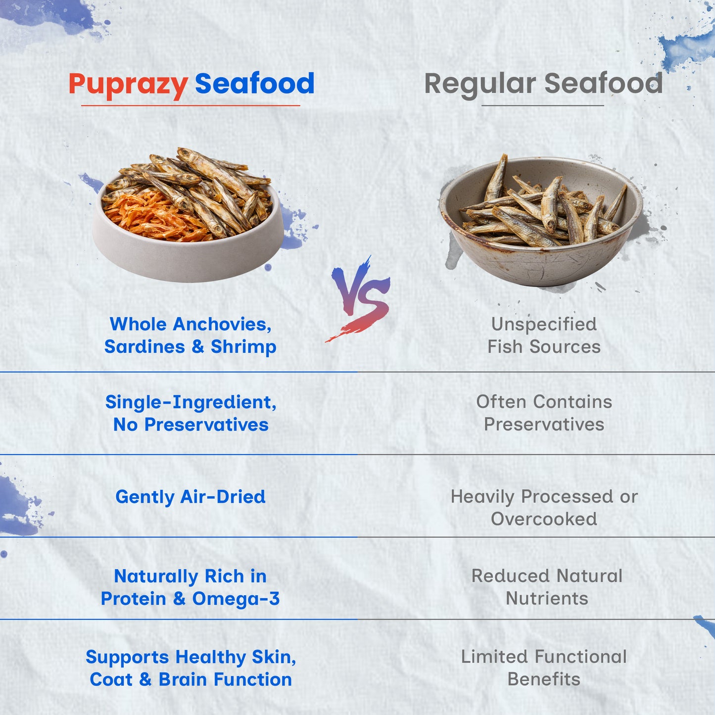 dehydrated seafood cocktail treats