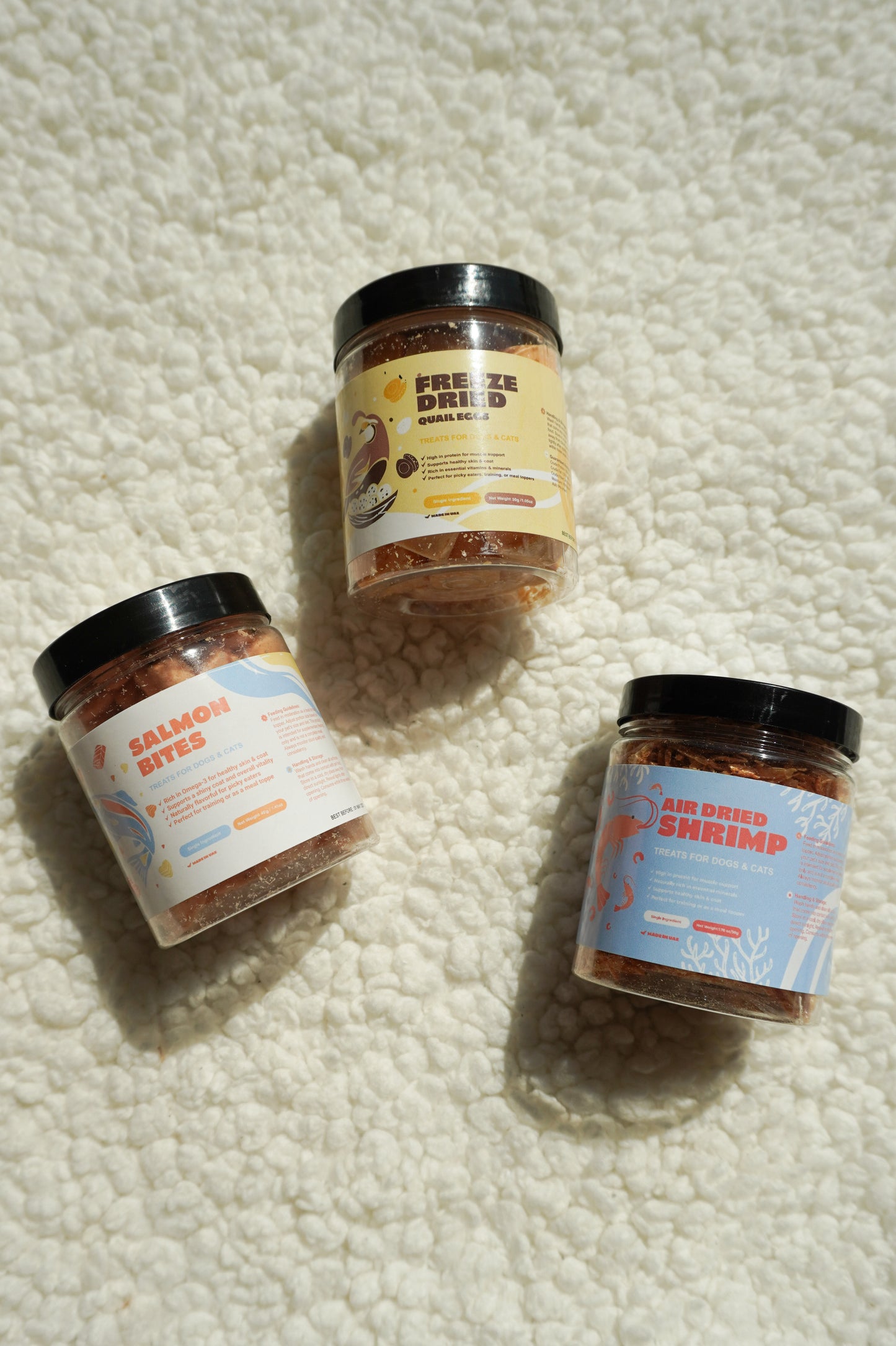 freeze dried quail eggs