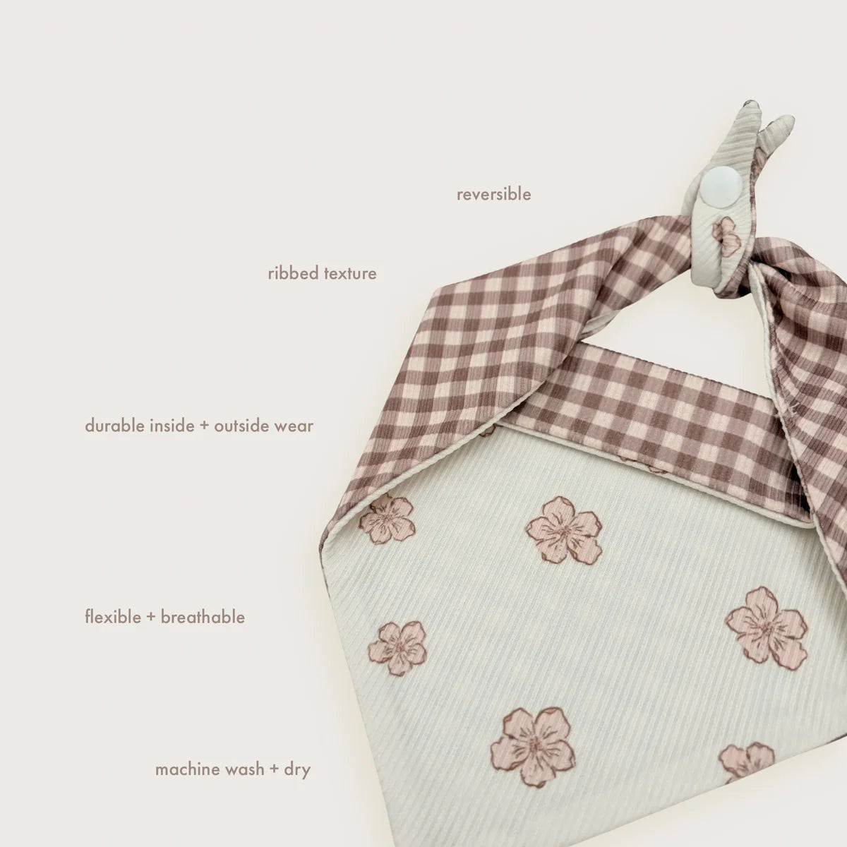 The Margot Ribbed Dog Bandana