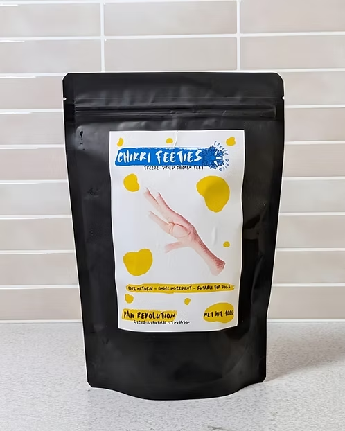 freeze dried chicken feet