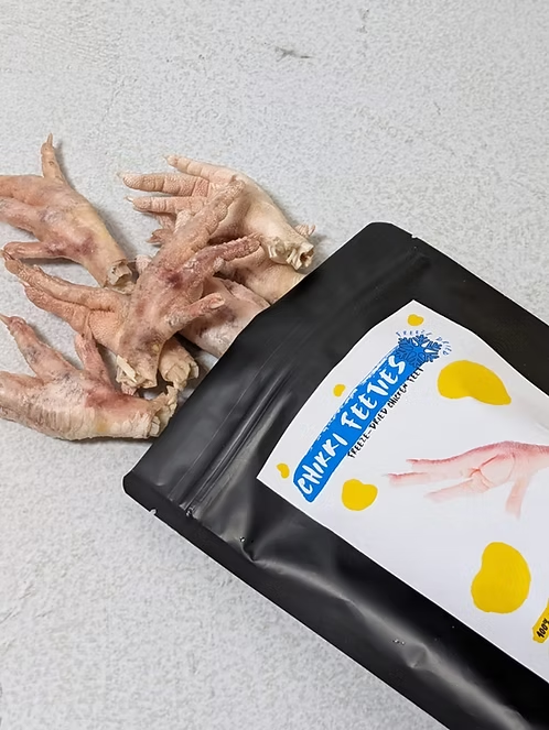 freeze dried chicken feet
