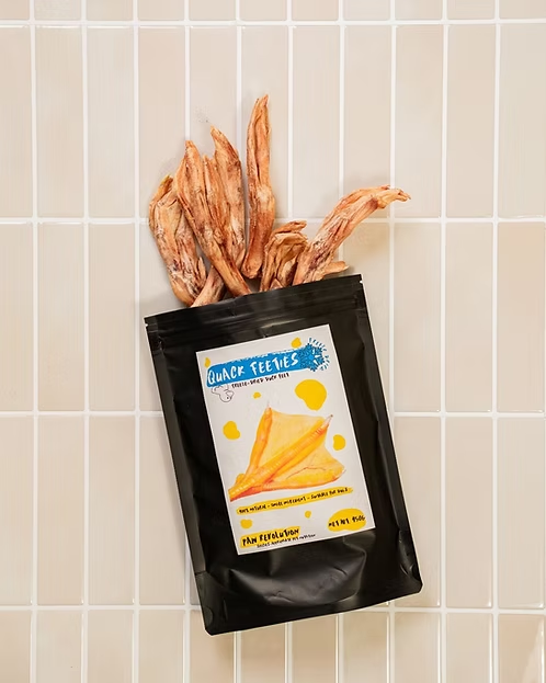 freeze dried duck feet